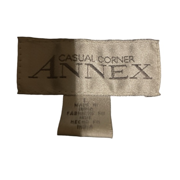 Vintage Casual Corner Black leather vest. size l. 1980’s-90 - Picture 2 of 12